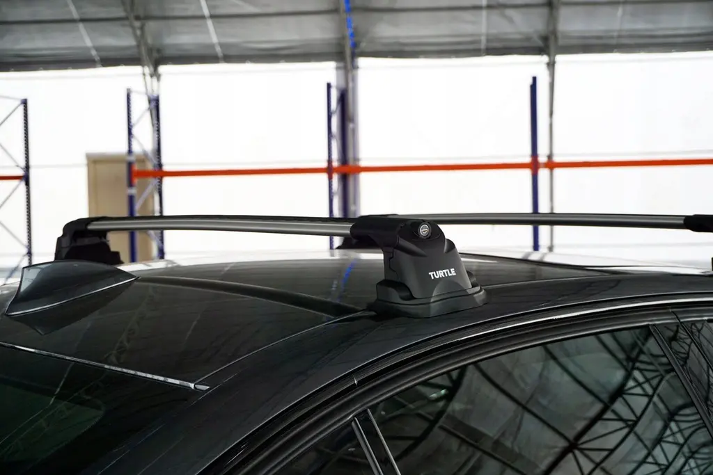 Takstativ BMW 3 (F30) Sedan 2011 - 2018 │ Turtle Air3 Roof Rack Black – bilde 4