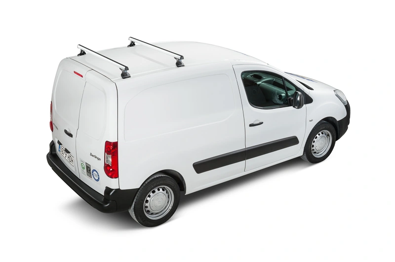 Takstativ Citroen Berlingo III / Peugeot Partner II 2008 - 2018 │ CRUZ Alu Cargo AF2-118  Roof Racks - sett 2 stk.