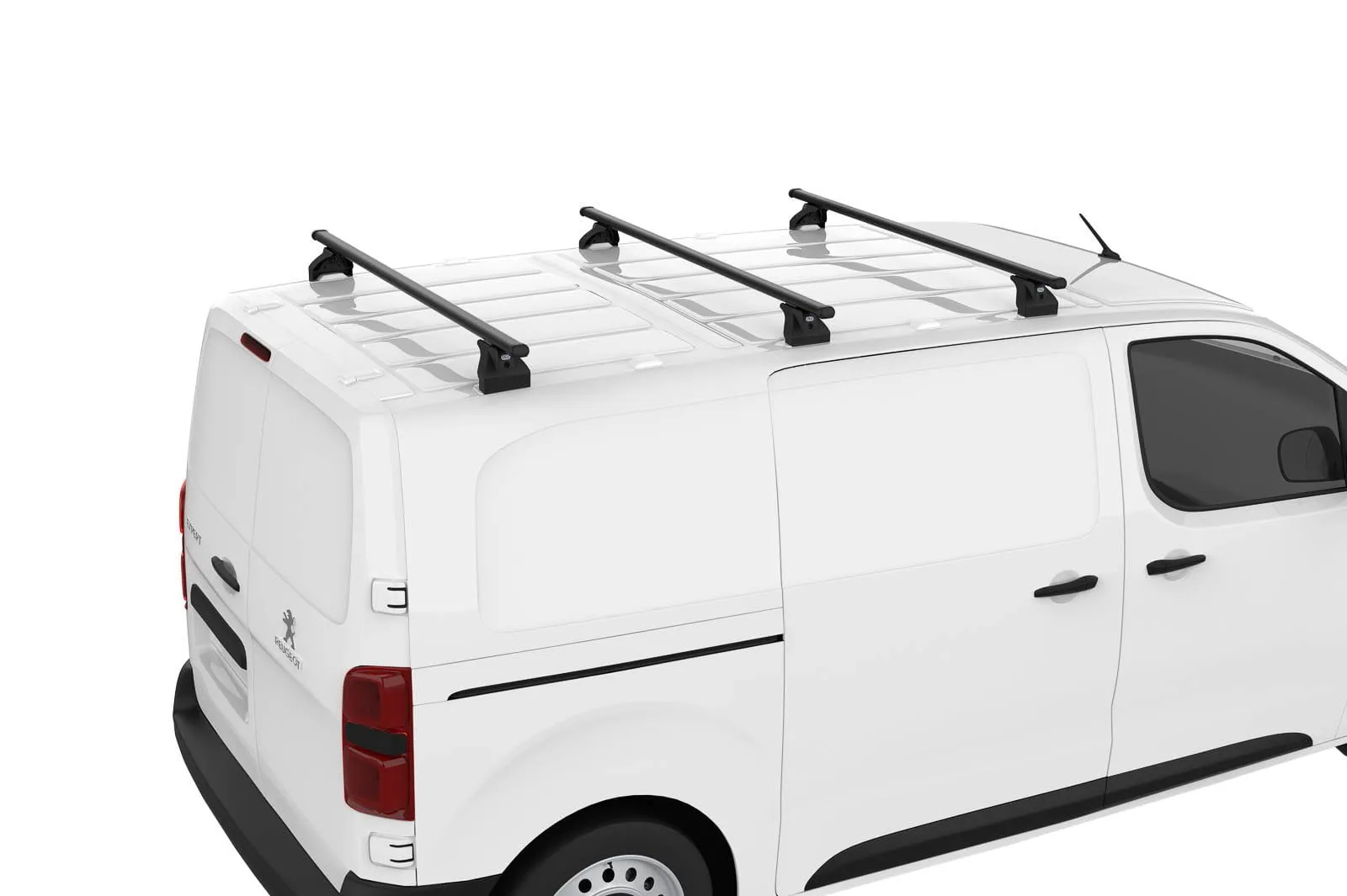Takstativ Citroen Berlingo III / Peugeot Partner II 2008 - 2018  │ Cruz Cargo Xpro Roof Racks - sett 3 stk. Image 2