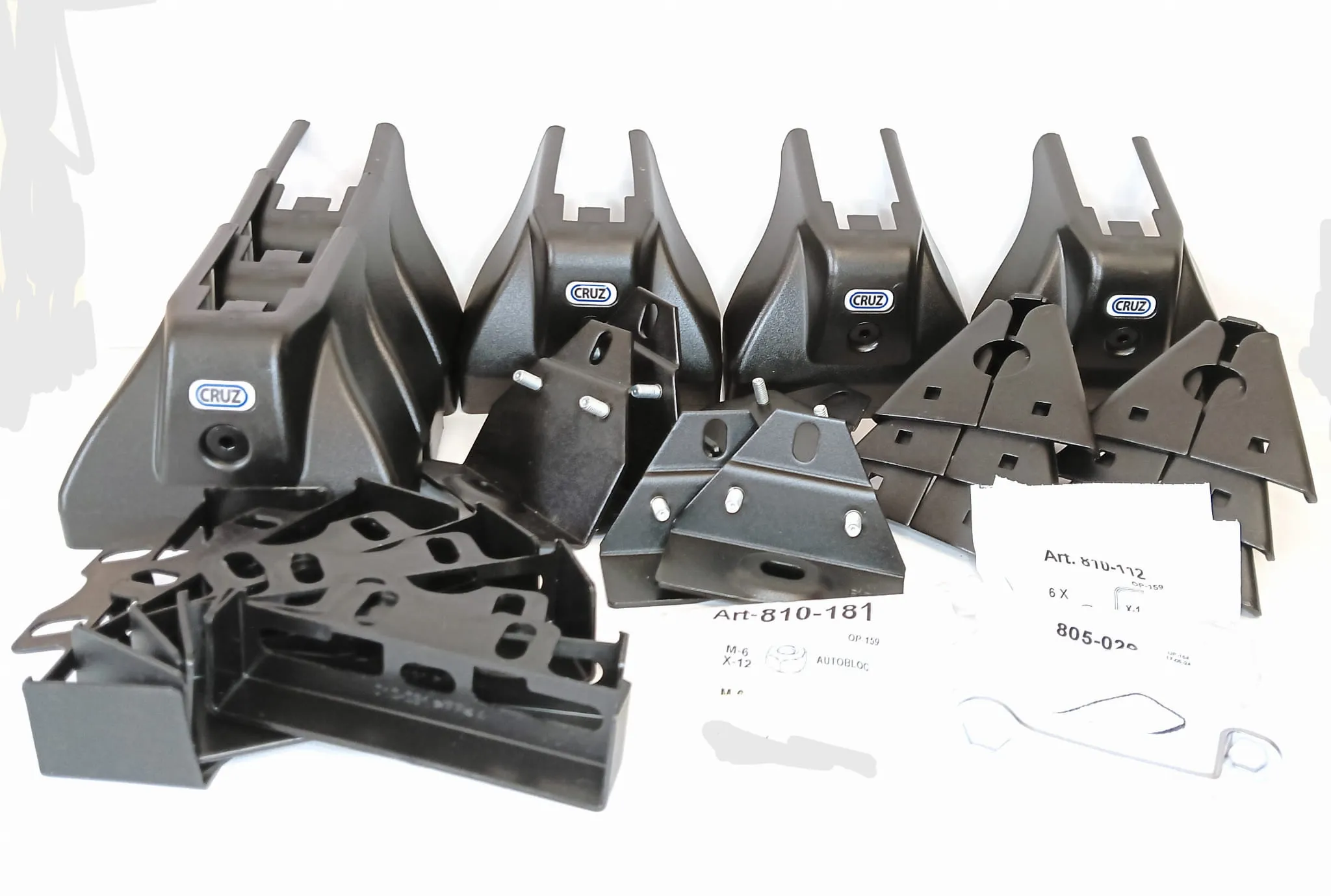 Takstativ Citroen Berlingo III / Peugeot Partner II 2008 - 2018  │ Cruz Cargo Xpro Roof Racks - sett 3 stk. Image 7