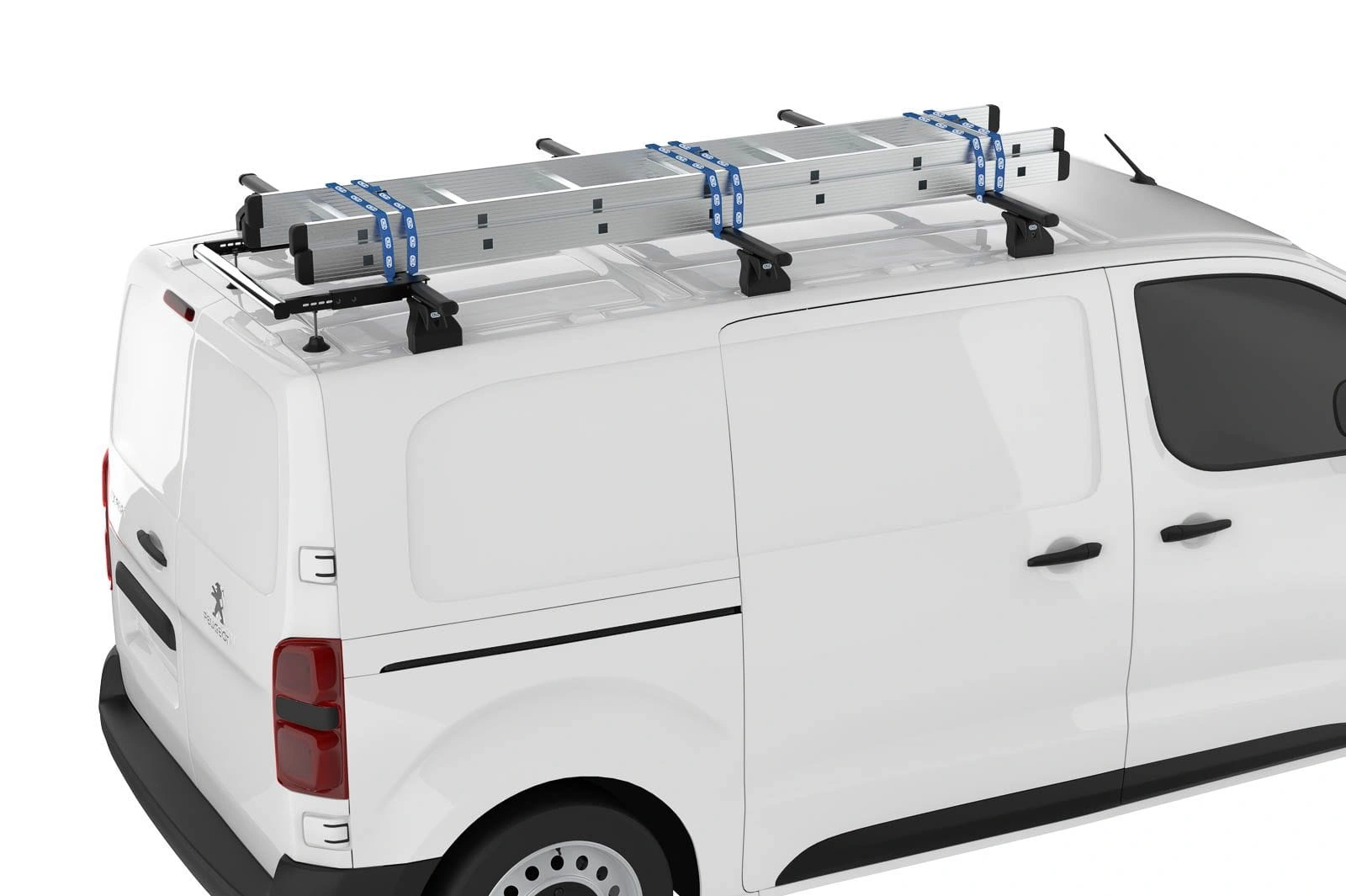 Takstativ Citroen Jumper / Fiat Ducato / Peugeot Boxer / Opel Movano / Iveco Daily / Toyota Proace Max │ Cruz Cargo Xpro Black - sett 3 stk. – bilde 4