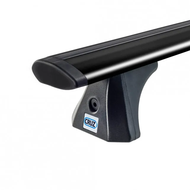 Takstativ Hyundai Inster 2025 -> │ for biler uten takrails - Cruz Airo Dark T128 Roof Racks - sett 2 stk. – bilde 3