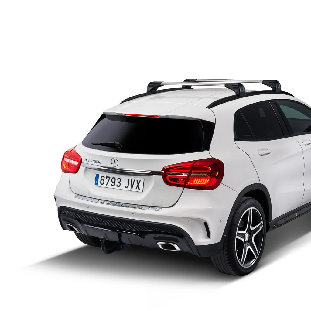 Takstativ Hyundai Kona Electric II / Kona Hybrid 2022 -> │ Cruz Airo Fuse Silver - sett 2 stk. – bilde 5