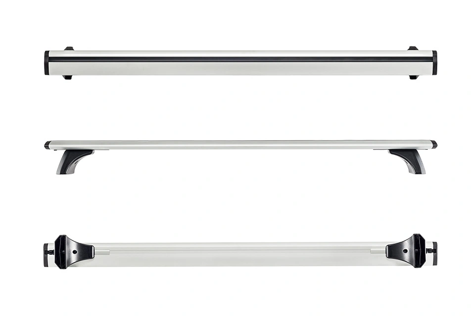 Takstativ Isuzu D-Max II Double Cab 2012 - 2019 │ for modeller uten takrails - Cruz Airo Silver T118 - sett 2 stk. – bilde 4