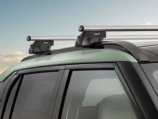 Takstativ Kia EV3 2024 -> │ Genuine® Aluminium Roof Racks - sett 2 stk.