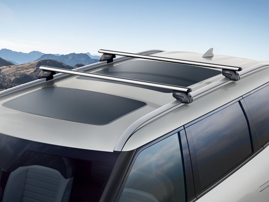 Takstativ Kia EV9 2023 -> │ Genuine® Aluminium Roof Racks - sett 2 stk. Image 1