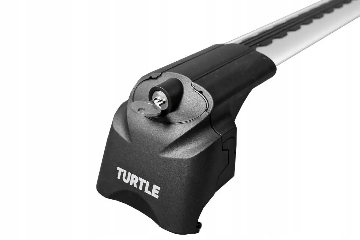 Takstativ Kia Niro I / e-Niro I / Kia Soul II / e-Soul I │ Turtle Air2 Roof Rack Silver Image 12