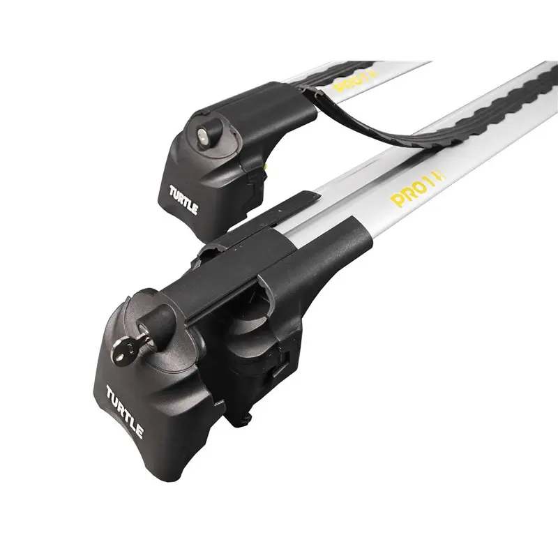 Takstativ Kia Niro I / e-Niro I / Kia Soul II / e-Soul I │ Turtle Air2 Roof Rack Silver Image 13