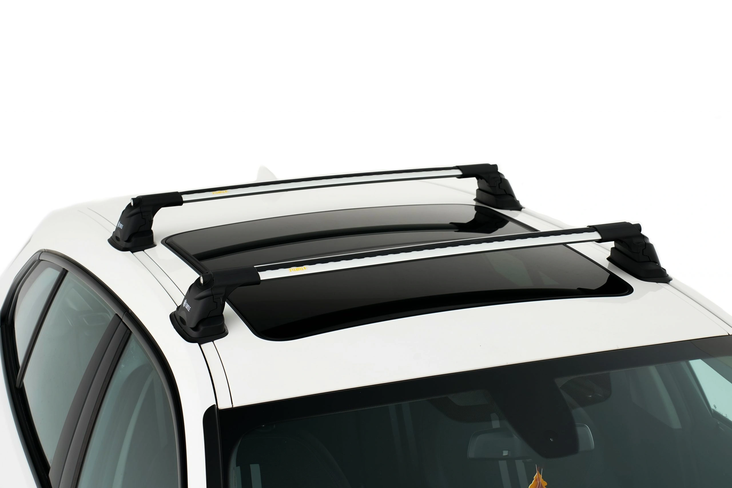 Takstativ Land Rover Range Rover (L322) 2002 - 2012 │ Turtle Air3 Roof Rack Black - sett 2 stk. – bilde 3