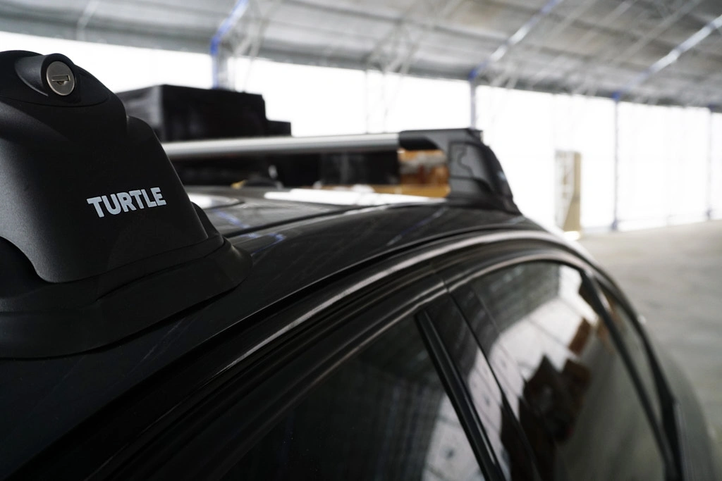 Takstativ Land Rover Range Rover (L322) 2002 - 2012 │ Turtle Air3 Roof Rack Silver - sett 2 stk. – bilde 5