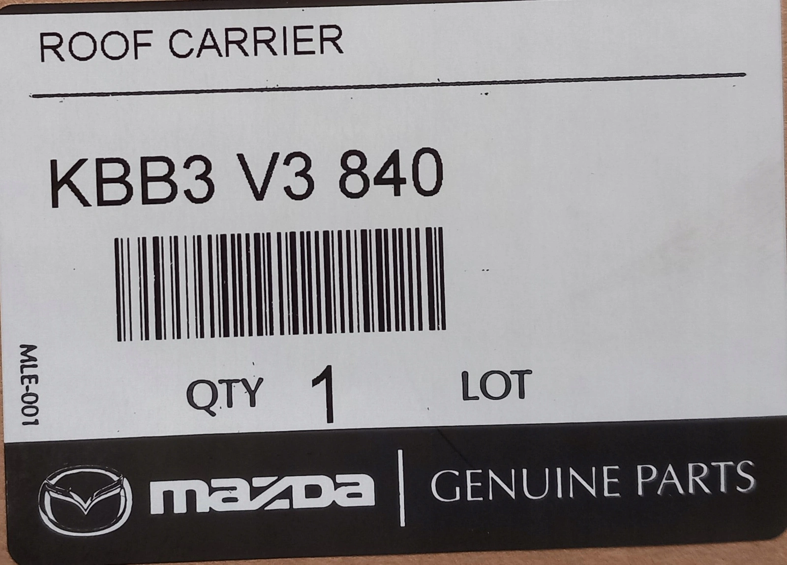 Takstativ Mazda CX-60 2022-> | Genuine® Roof Racks - sett 2 stk. – bilde 5
