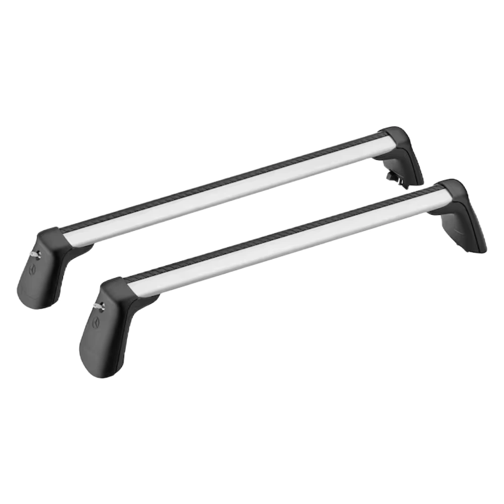 Takstativ Mercedes-Benz A (W176) 2012 - 2018 │Genuine® Aluminium Roof Rails Carrier Bars - sett 2 stk.