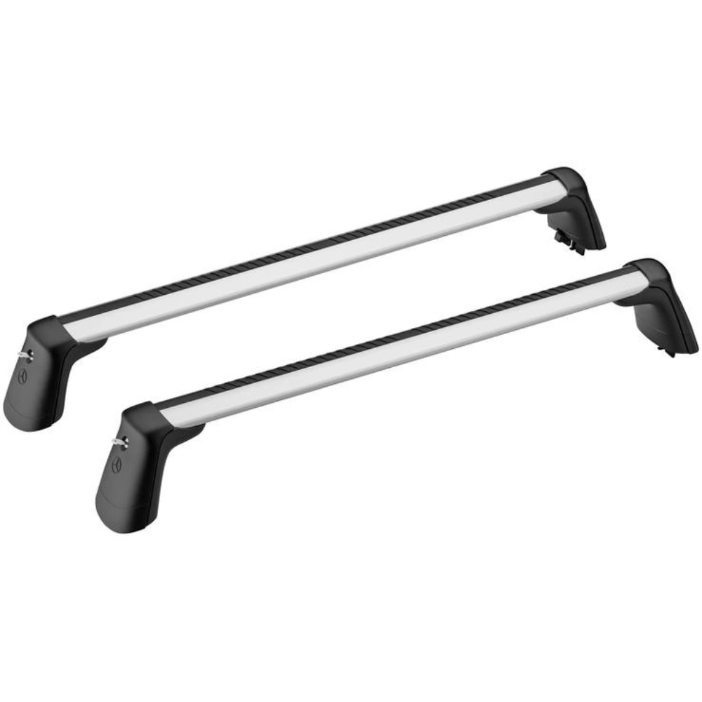Takstativ Mercedes-Benz C Coupe (C205) 2015 - 2021 | Genuine® Aluminium Roof Rails Carrier Bars - sett 2 stk. – bilde 3