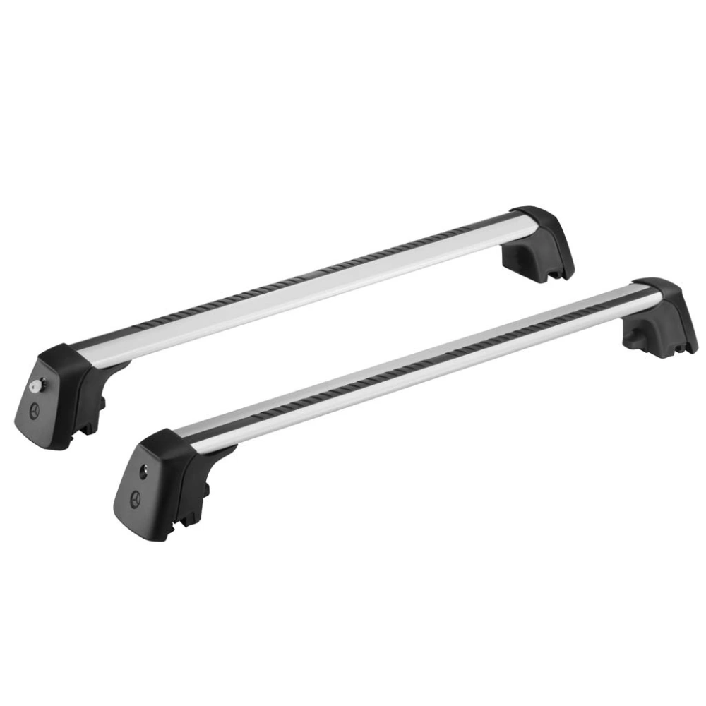 Takstativ Mercedes-Benz C (W205) Sedan 2014 - 2018 | Genuine® Aluminium Roof Rails Carrier Bars - sett 2 stk.