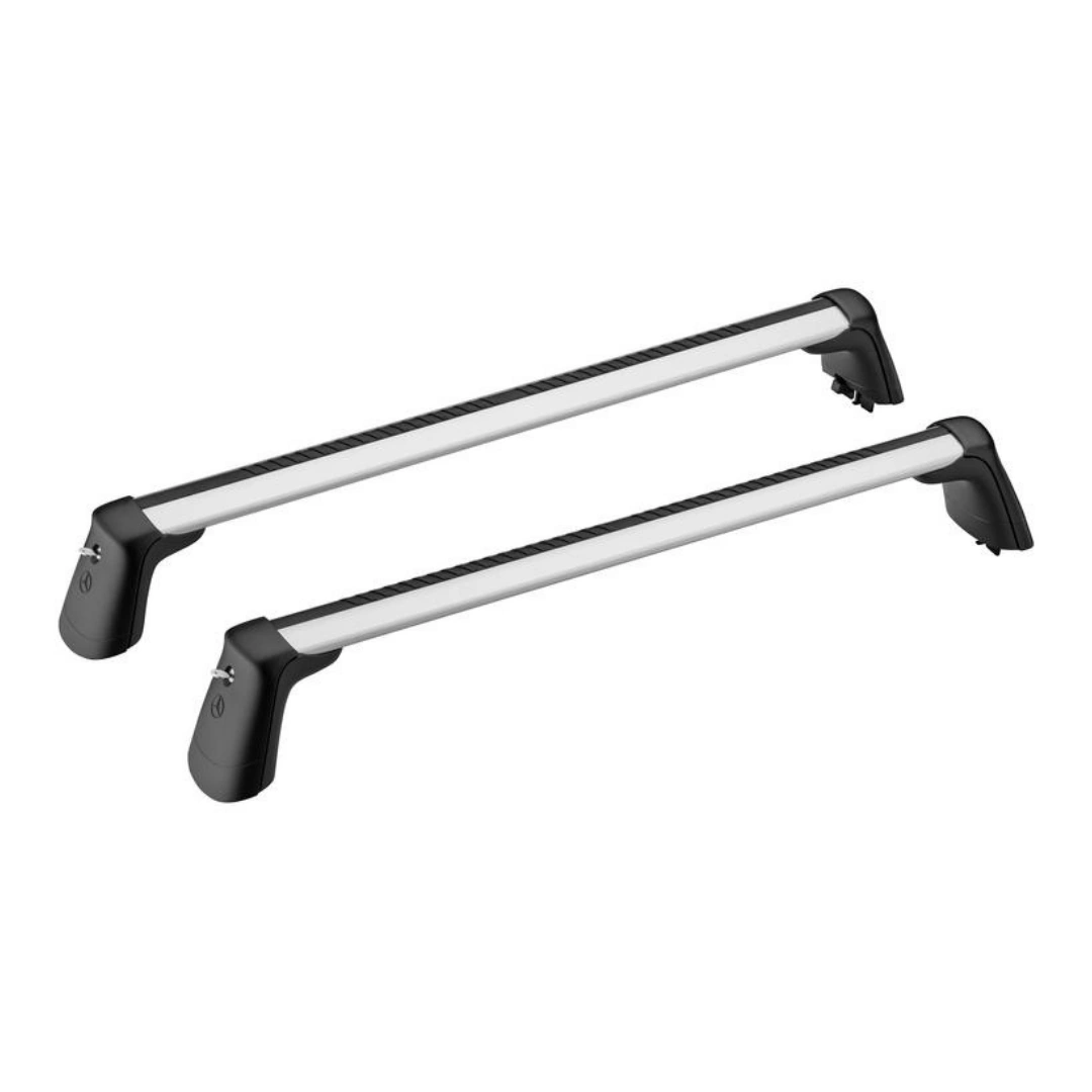 Takstativ Mercedes-Benz CLA (X119) Shooting Brake 2019 -> | Genuine® Aluminium Roof Rails Carrier Bars - sett 2 stk.