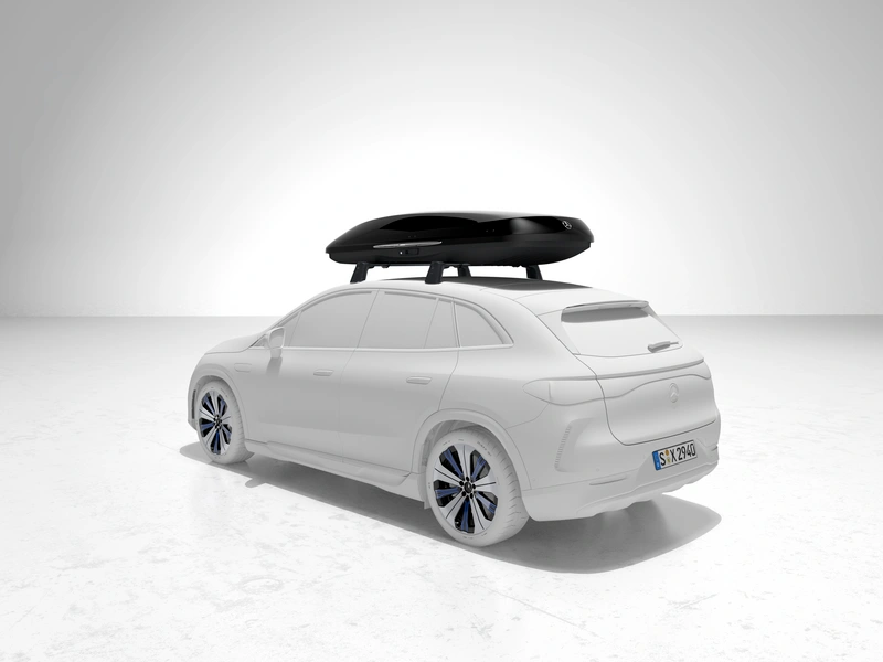 Takstativ Mercedes-Benz EQE SUV (X294) 2023 -> │ Genuine® Roof Racks - sett 2 stk.