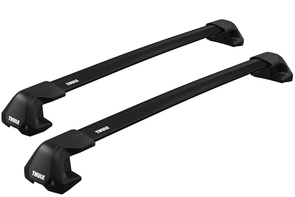 Takstativ Mercedes-Benz EQS (V297) 2021 - > │ Thule WingBar Fixpoint Edge 113/104 Black - sett 2 stk. – bilde 3