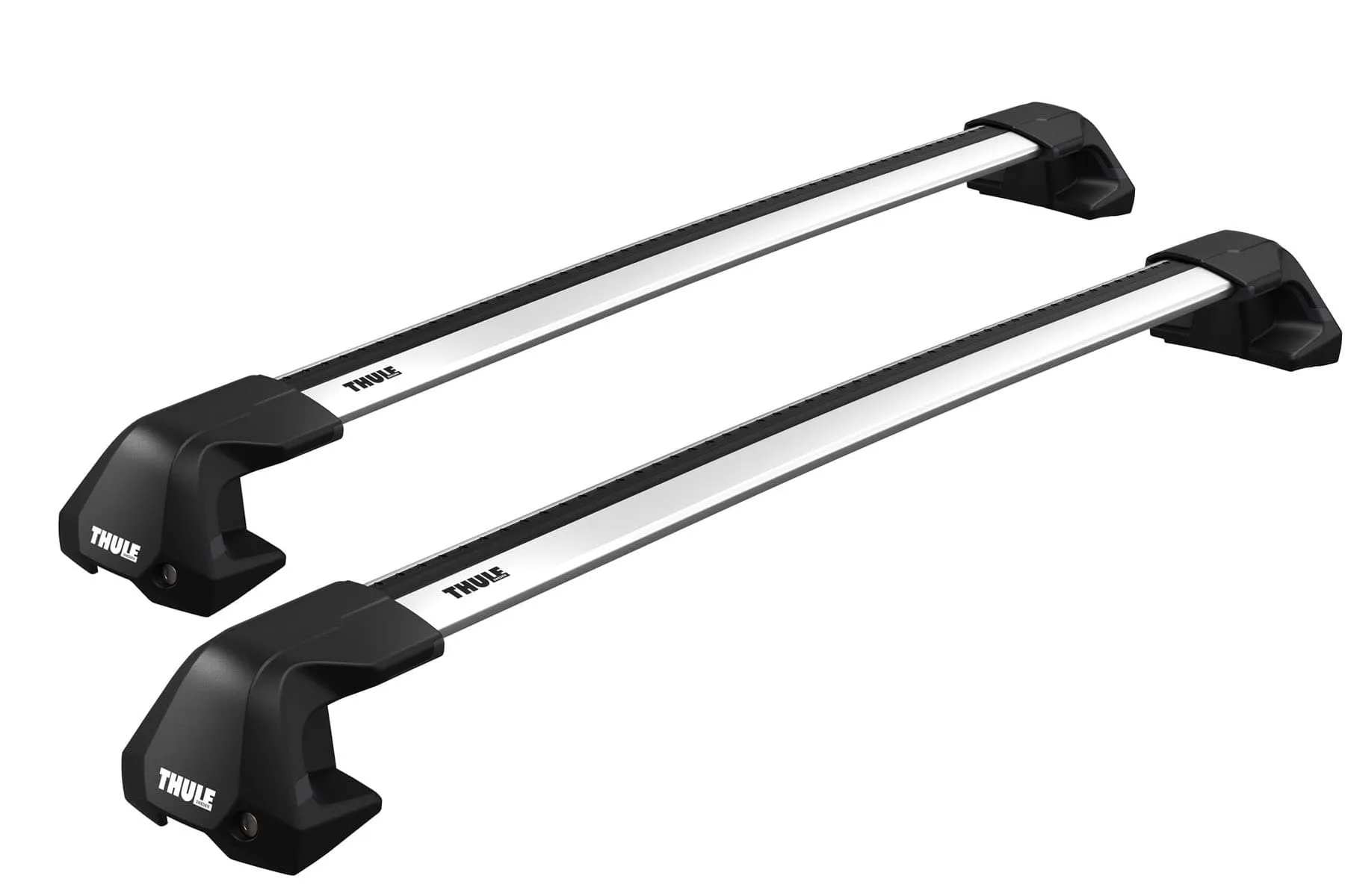 Takstativ Mercedes-Benz EQS (V297) 2021 - > │ Thule WingBar Fixpoint Edge 113/104 Silver - sett 2 stk. – bilde 3