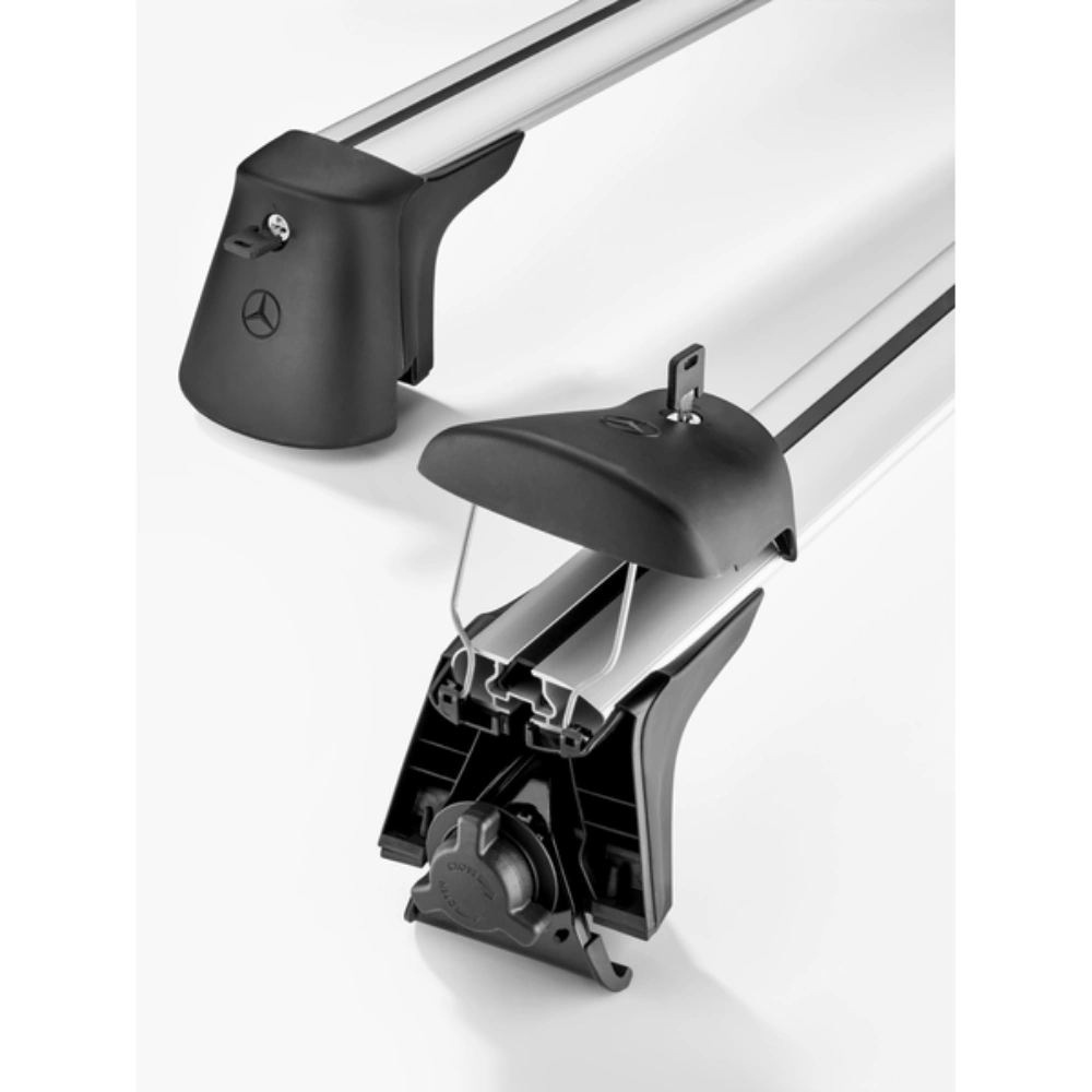 Takstativ Mercedes-Benz GLS (X167) 2019 -> | Genuine® Aluminium Roof Rails Carrier Bars - sett 2 stk. – bilde 2
