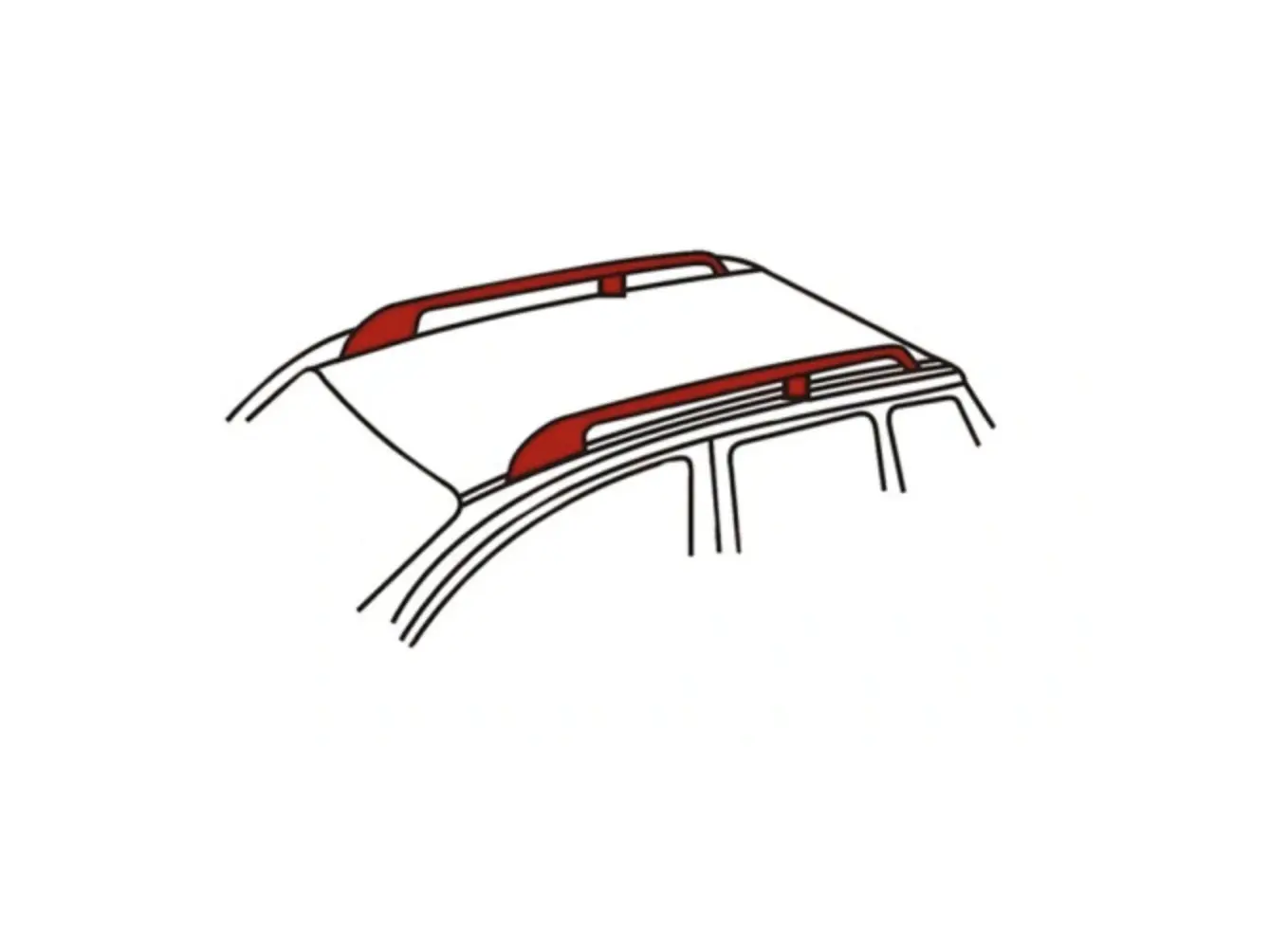 Takstativ Peugeot Partner 2002-2010 – bilde 2
