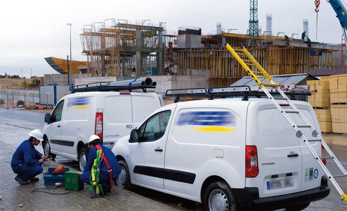 Takstativ plattform Citroen Jumpy III / Peugeot Expert III  L2 I 5x Fixpoint – bilde 3