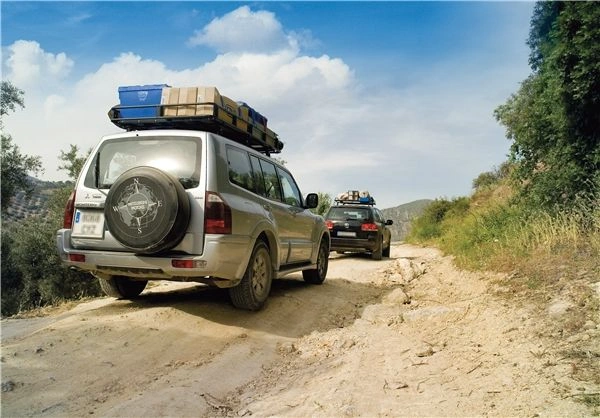 Takstativ plattform Cruz Safari 140x126cm │ Takgrind ekspedisjonskurv Image 12