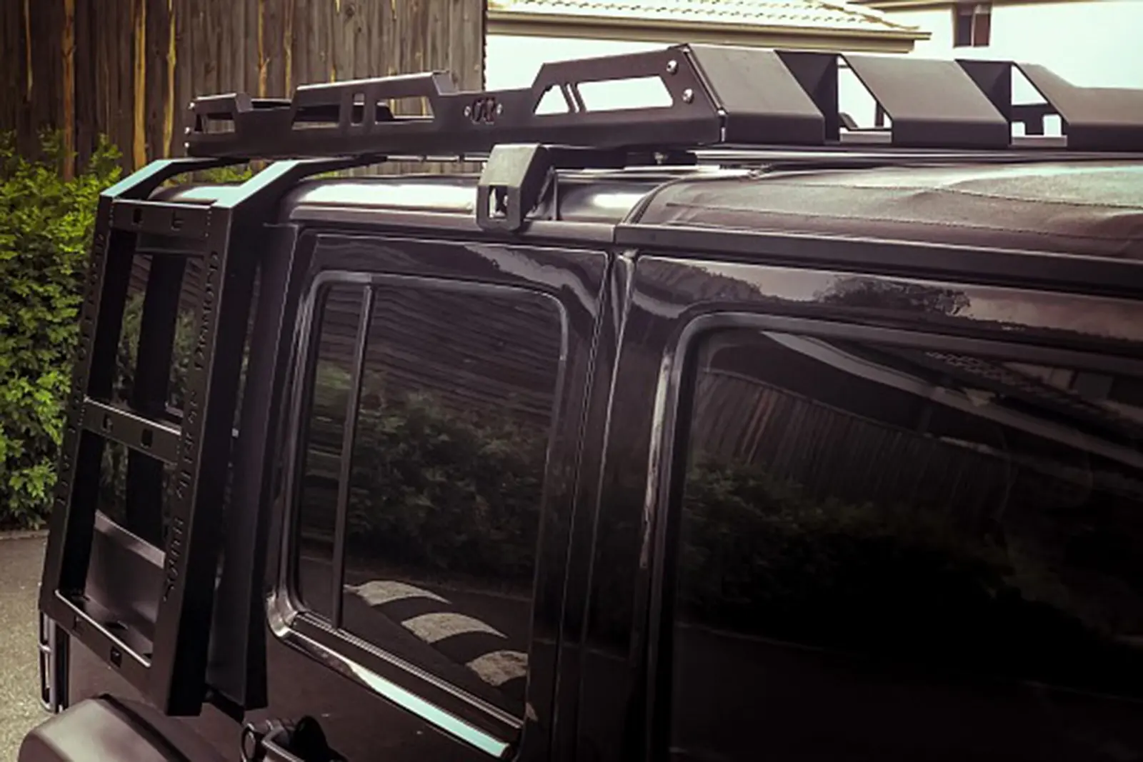 Takstativ plattform Jeep Wrangler JK 2006 - 2018 │ m/ stig | Takgrind – bilde 4