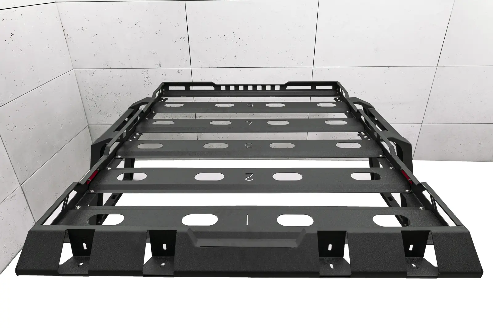 Takstativ plattform Jeep Wrangler JK 2006 - 2018 │ m/ stig | Takgrind – bilde 8