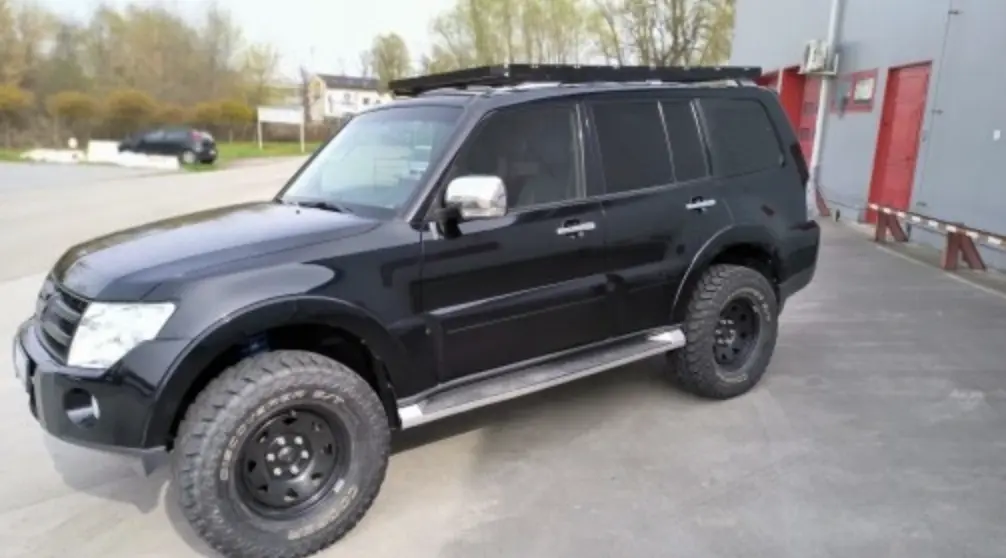 Takstativ plattform Mitsubishi Pajero  III / IV | Takgrind