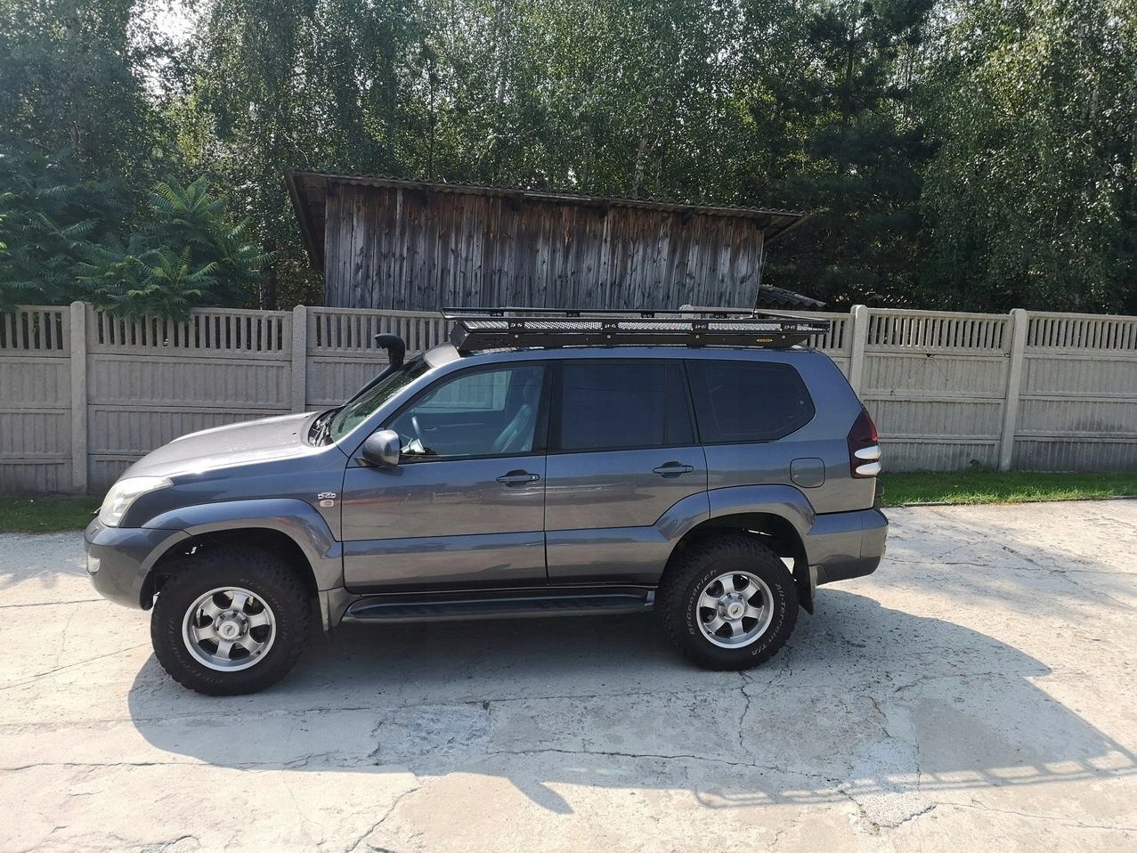 Takstativ plattform Toyota Land Cruiser J120 2002 - 2009 | Takgrind med nettinggulv – bilde 3