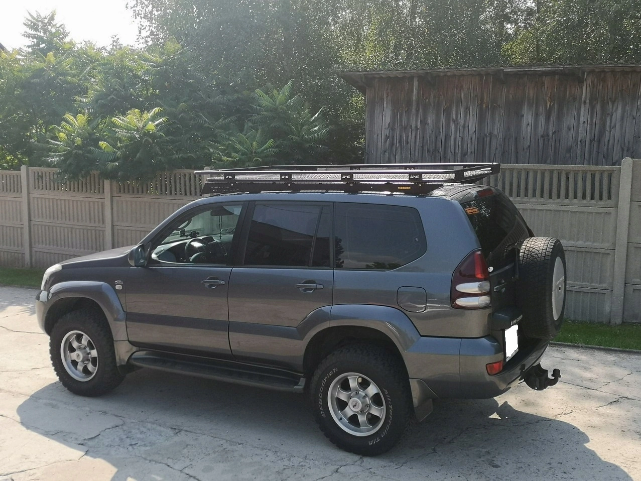 Takstativ plattform Toyota Land Cruiser J120 2002 - 2009 | Takgrind med nettinggulv – bilde 4