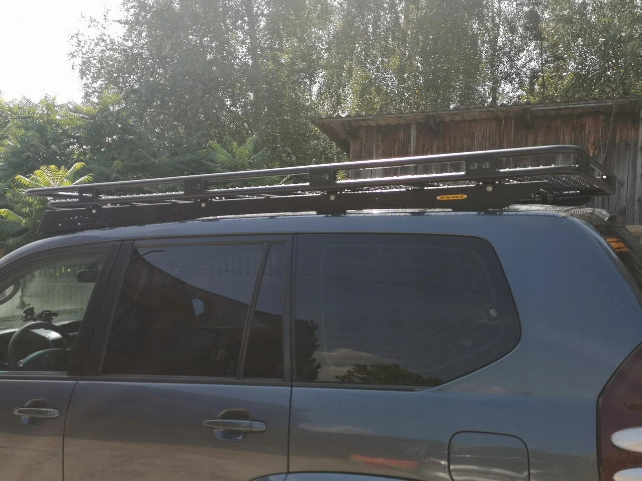 Takstativ plattform Toyota Land Cruiser J120 2002 - 2009 | Takgrind med nettinggulv – bilde 6