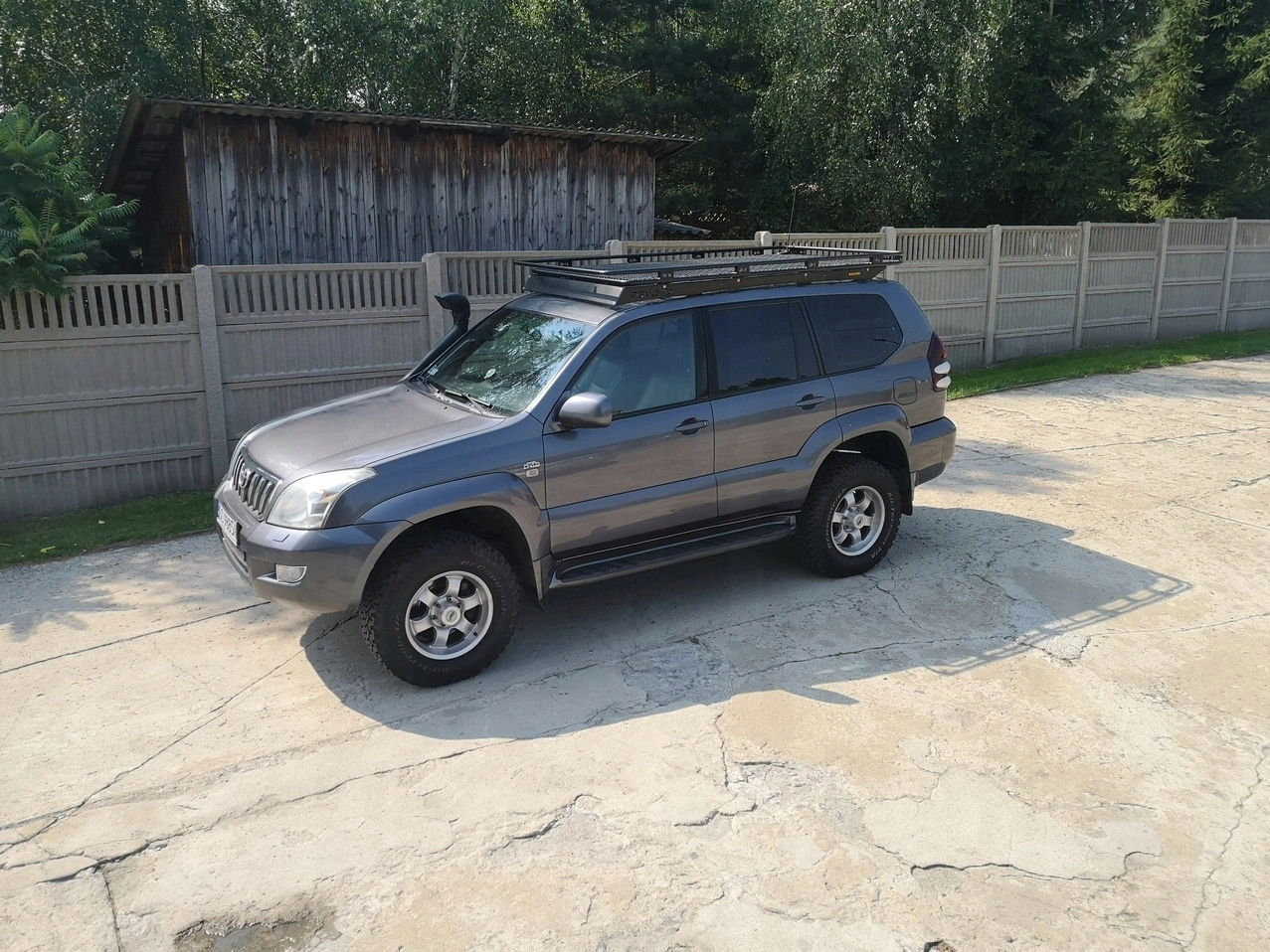 Takstativ plattform Toyota Land Cruiser J120 2002 - 2009 | Takgrind med nettinggulv – bilde 7