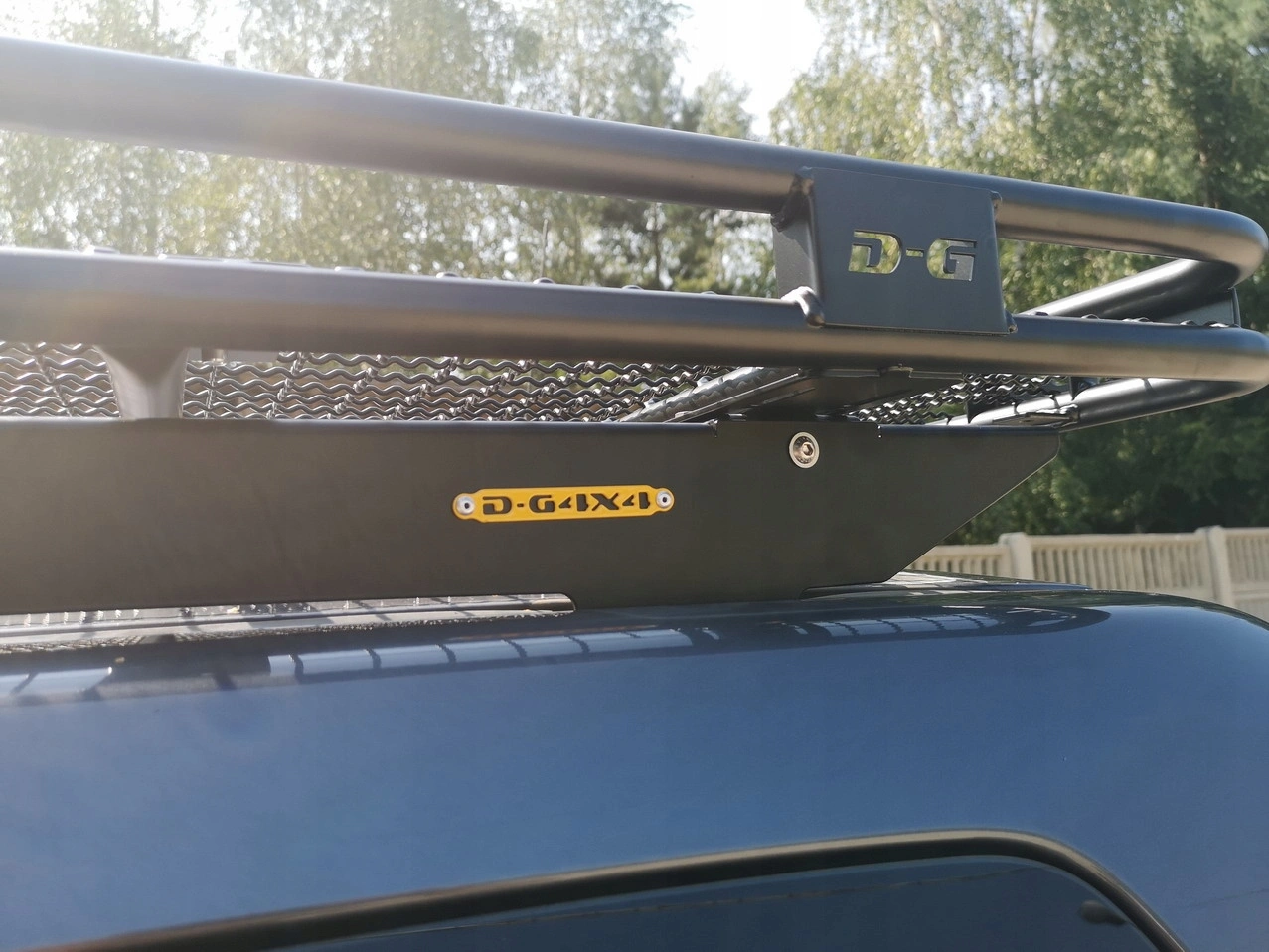 Takstativ plattform Toyota Land Cruiser J120 2002 - 2009 | Takgrind med nettinggulv – bilde 8