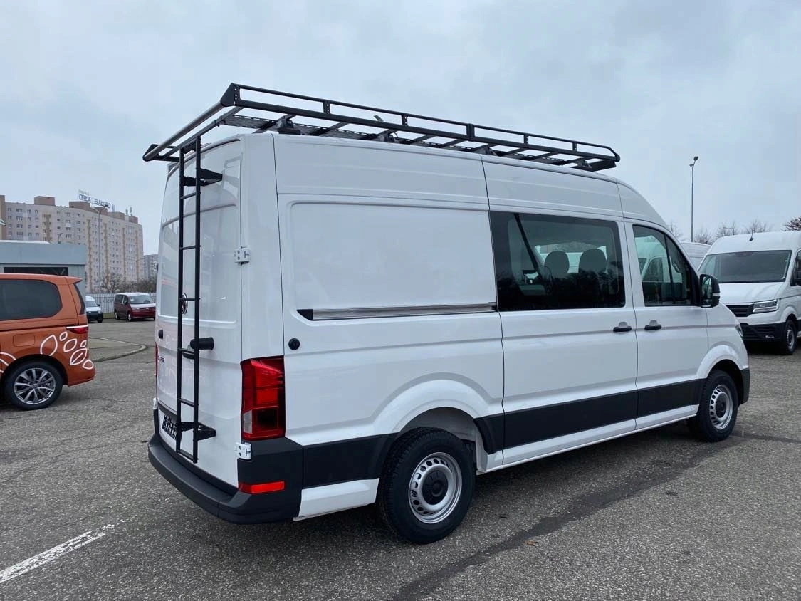 Takstativ plattform VW Crafter II 2016-> / Man TGE 2017 -> │ L3H3 - Takplattform Cruz Evo Rack Alu Module – bilde 2