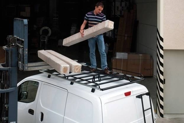 Takstativ plattform VW Crafter II 2016-> / Man TGE 2017 -> │ L3H3 - Takplattform Cruz Evo Rack Alu Module – bilde 6