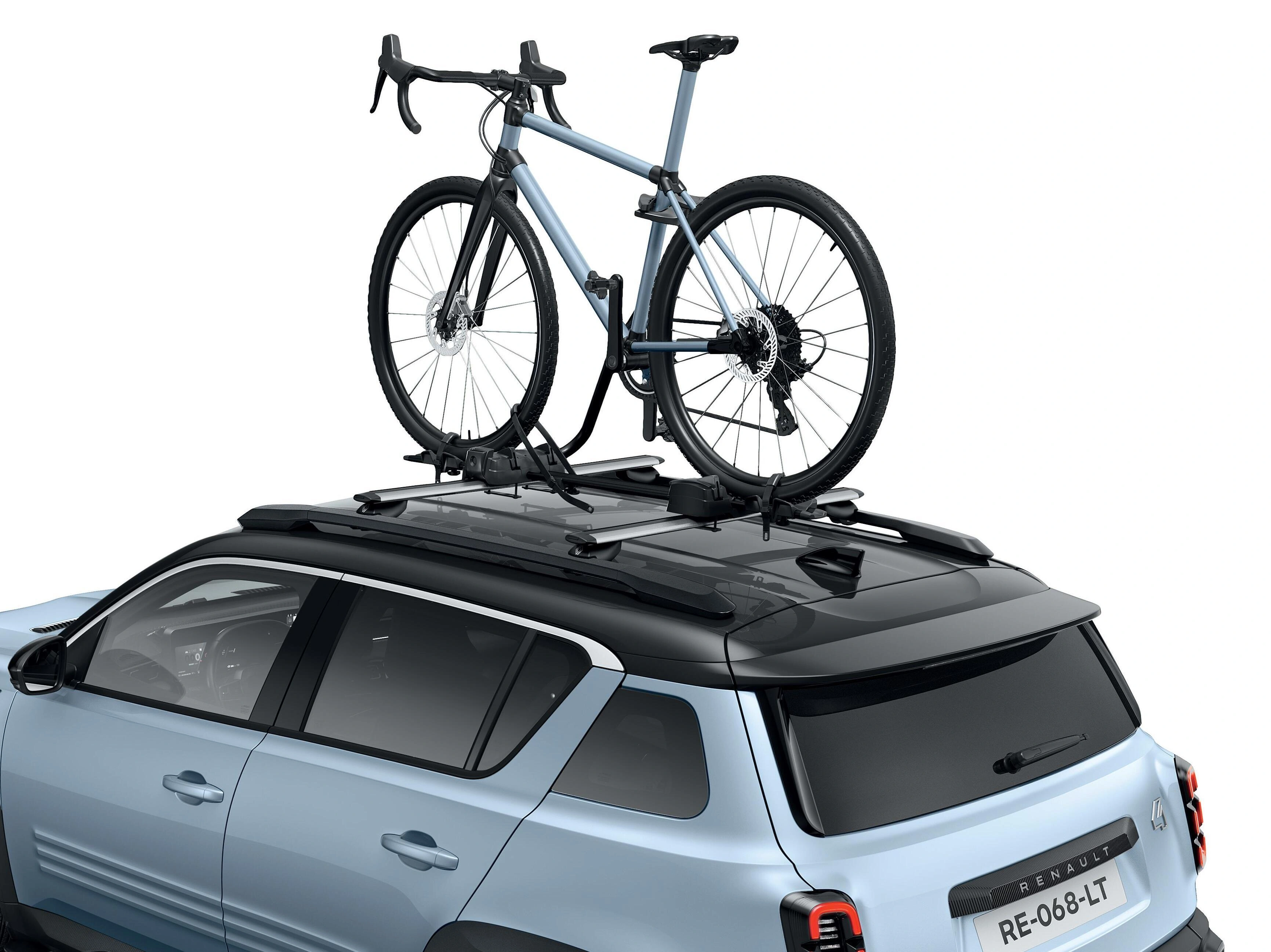 Takstativ Renault 4 E‑Tech Electric 2025 -> │ Genuine® For rails – modelltilpasset