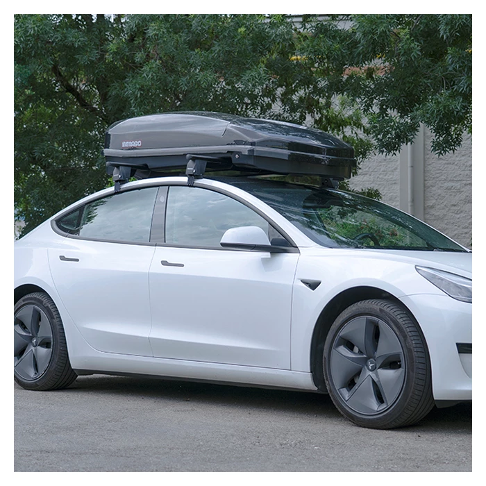 Takstativ Tesla Model Y 2020 -> │ Genuine® Menabo Tesla Roof Racks - sett 2 stk. Image 7