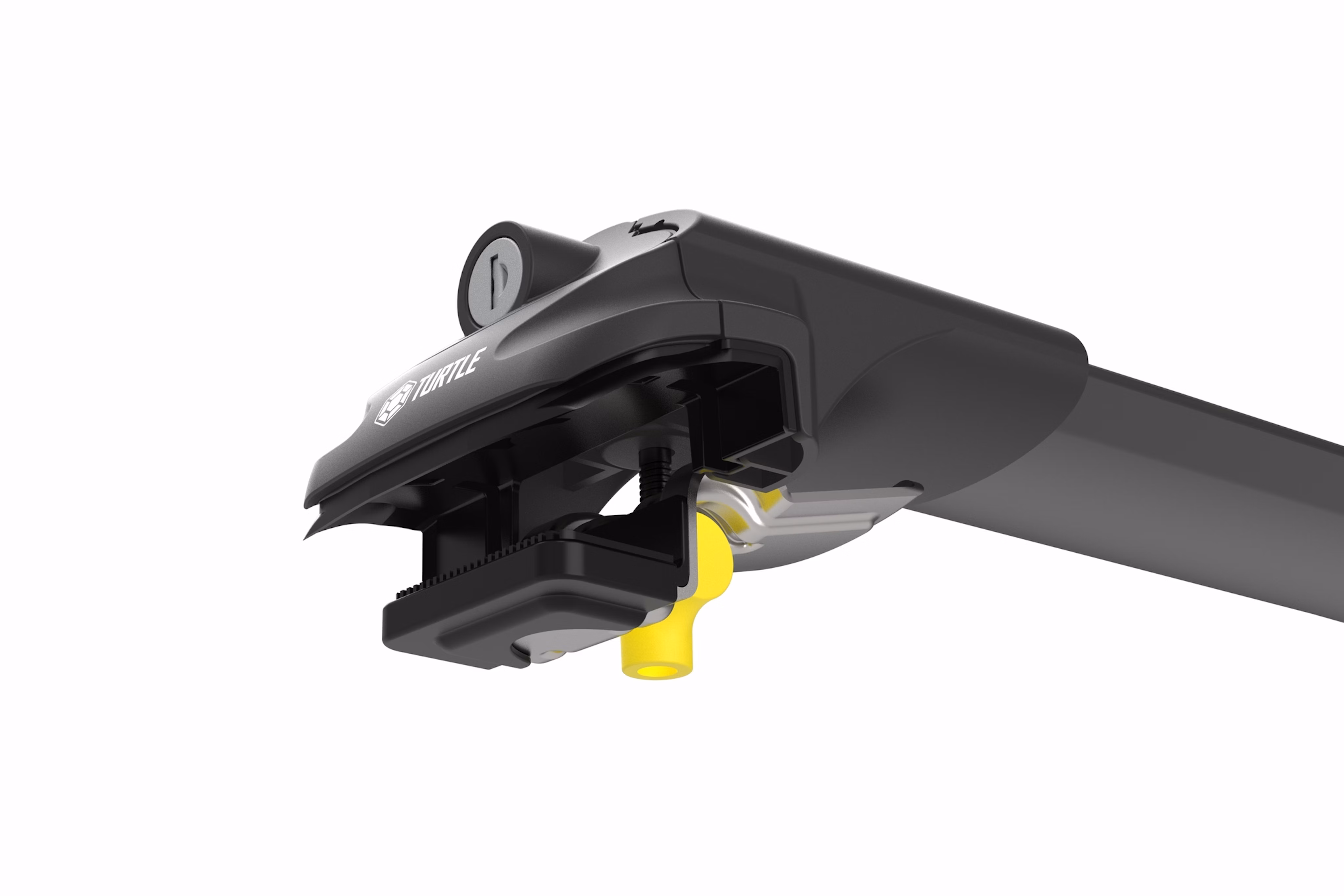 Takstativ Toyota Land Cruiser J150 2009 - 2024 / Mitsubishi Pajero IV 2006 - 2021 │ Turtle Air1 Roof Rack Black – bilde 6