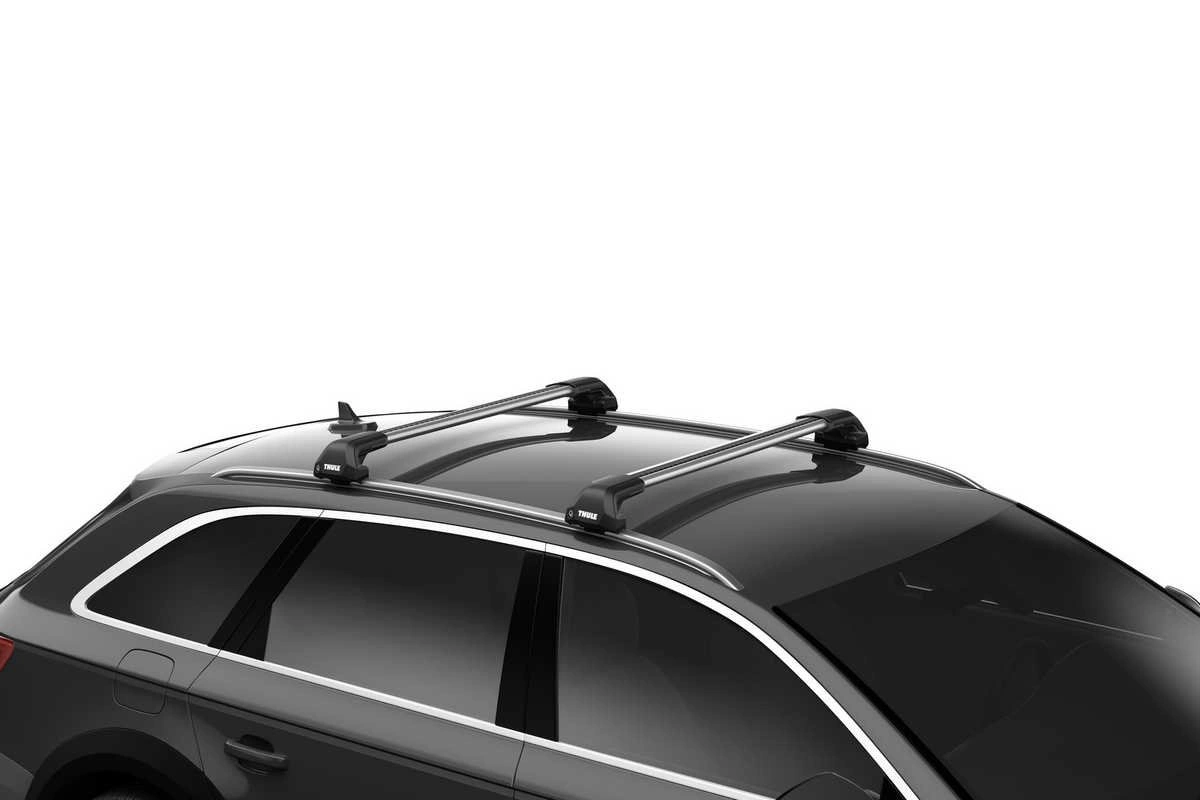 Takstativ Toyota Land Cruiser J150 2009 - 2024 │ Thule Wingbar Black Raised Rail Edge - sett 2 stk. Image 5