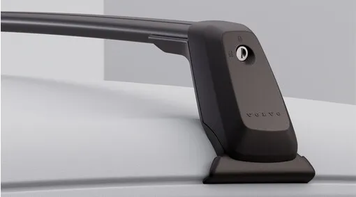 Takstativ Volvo EX30 2023 -> | Genuine® Roof Racks Black - sett 2 stk. Image 2