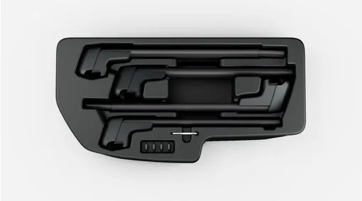 Takstativ Volvo EX90 2024 -> │ Takbøyler - Genuine® Roof Bars Black - sett 2 stk. Image 5