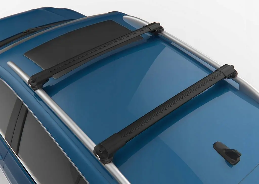 Takstativ Volvo XC70 II 2007 - 2016 │ Turtle Air1 Roof Rack Black Image 1