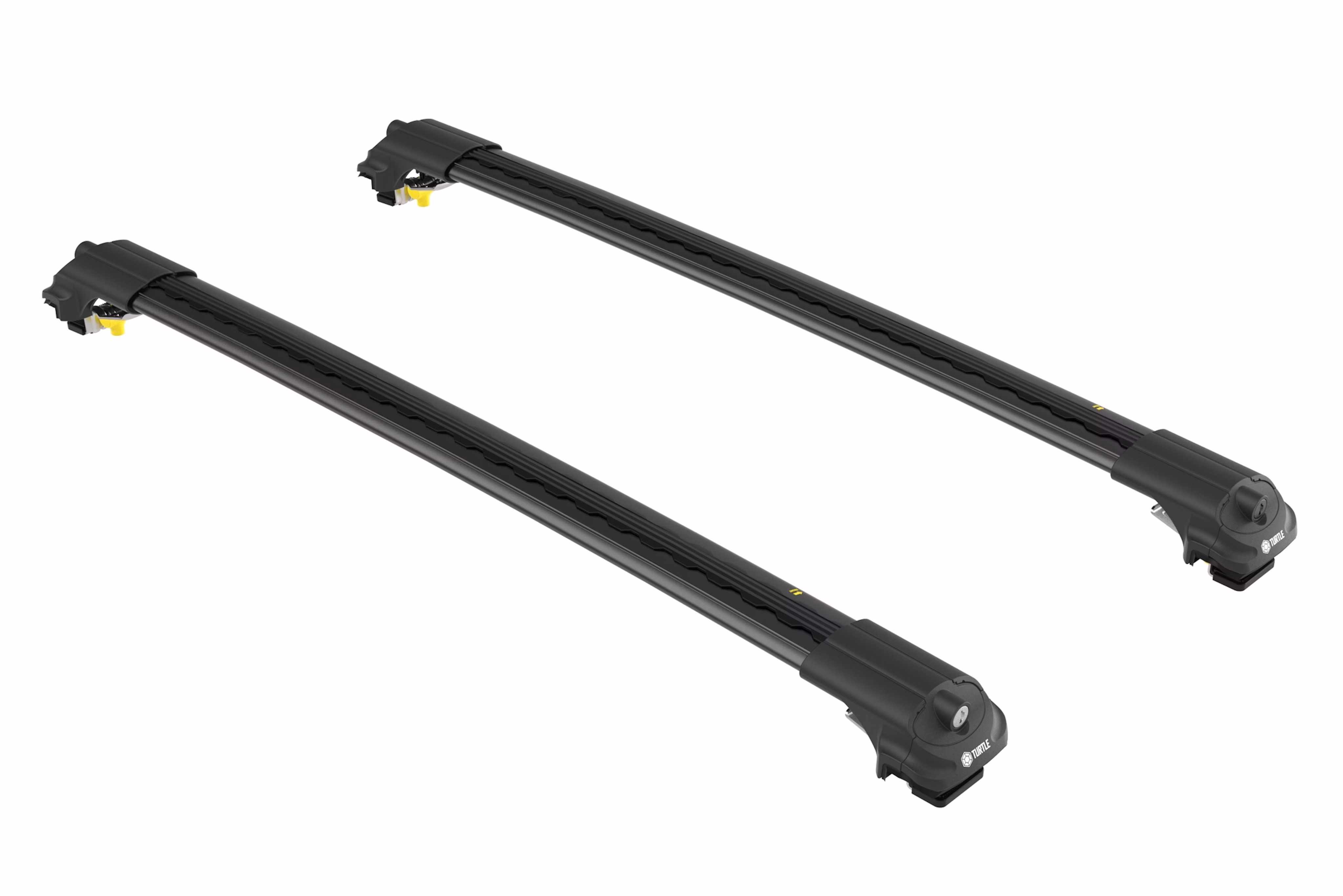Takstativ Volvo XC70 II 2007 - 2016 │ Turtle Air1 Roof Rack Black Image 5
