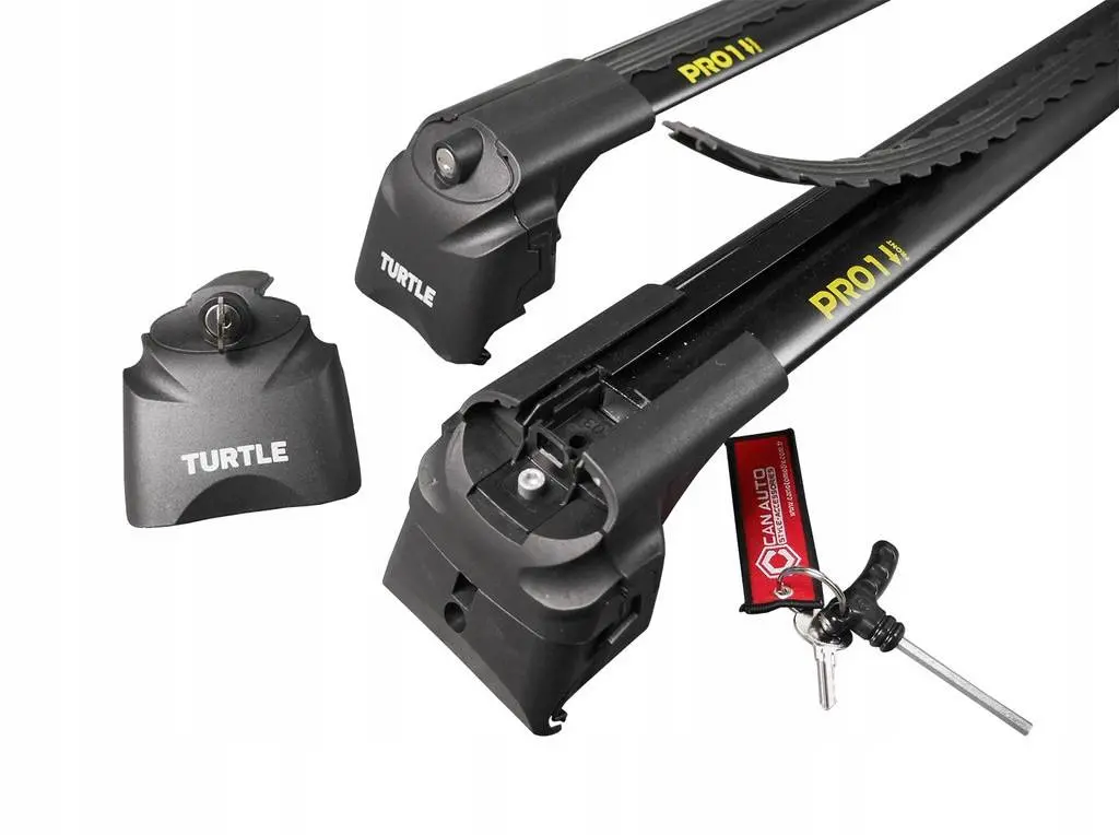 Takstativ VW ID.4 2020 -> │ Turtle Air2 Roof Rack Black - sett 2 stk. Image 15