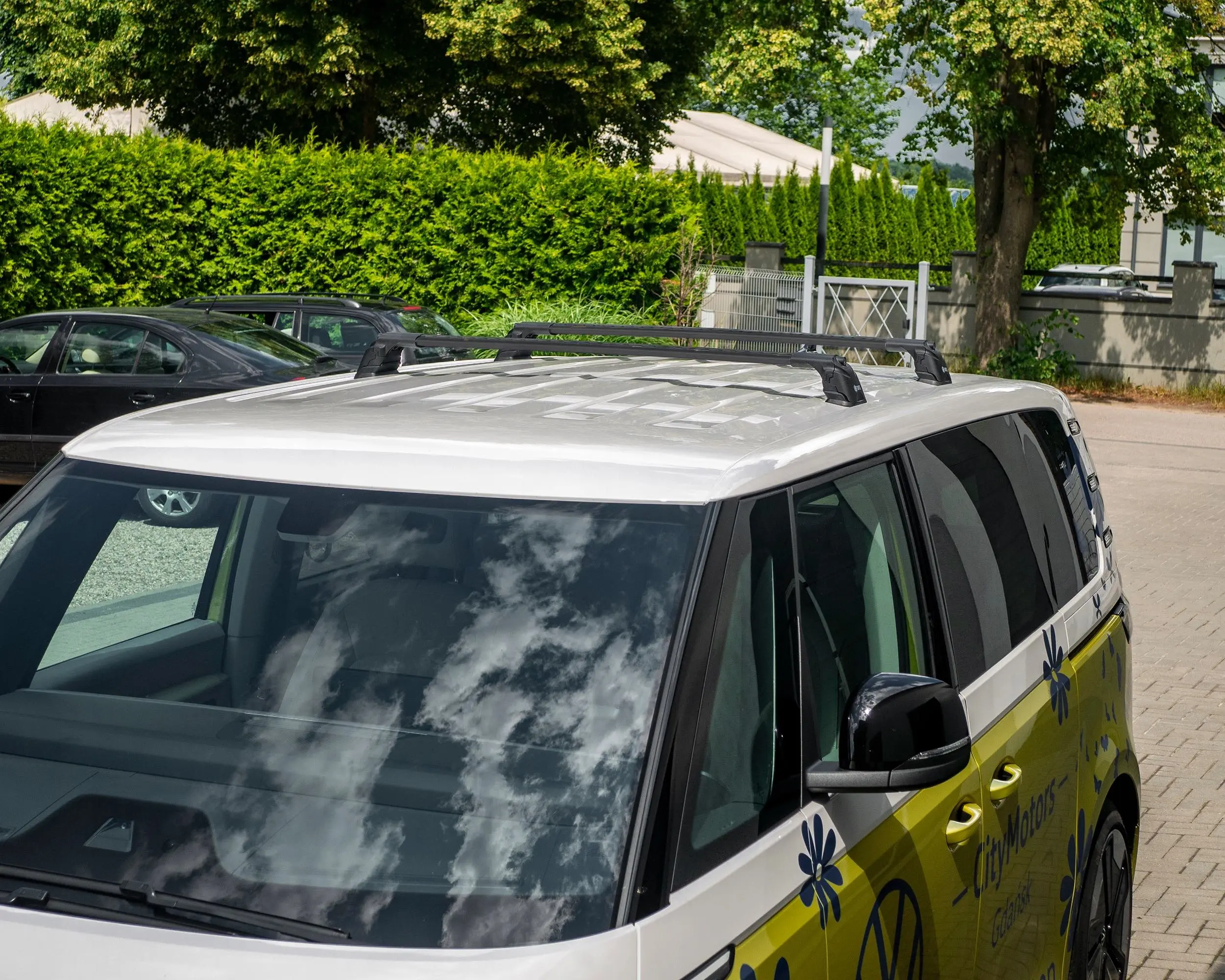 Takstativ VW ID.Buzz / ID.Buzz Cargo 2022 -> │ Turtle Air3 Roof Rack Black Image 3