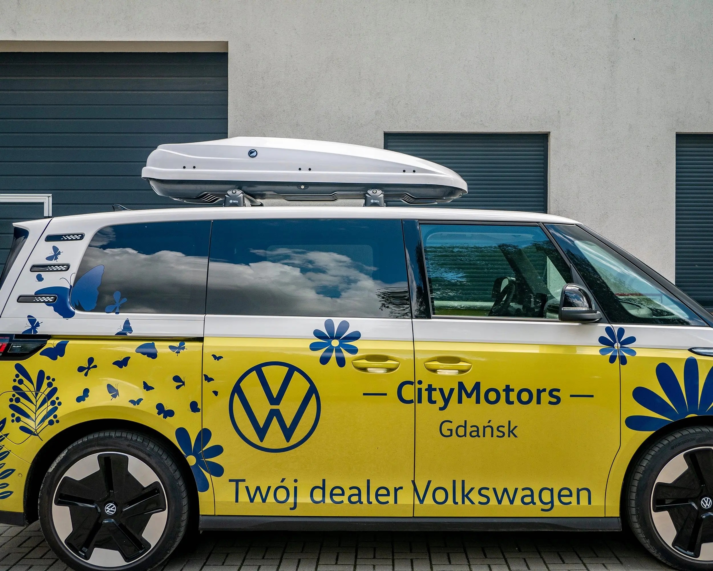 Takstativ VW ID.Buzz / ID.Buzz Cargo 2022 -> │ Turtle Air3 Roof Rack Black Image 6
