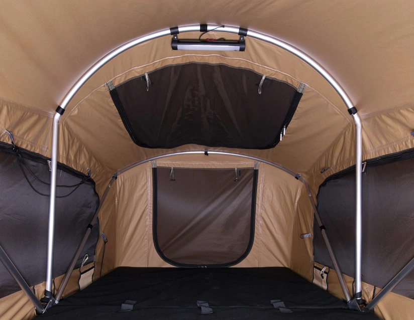 Taktelt ARB Flinders med stige – rask oppsett, solid ABS-gulv, madrass og LED-lys (140 x 240 cm) Image 16