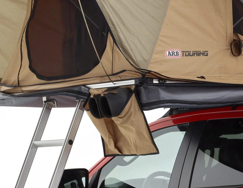 Taktelt ARB Flinders med stige – rask oppsett, solid ABS-gulv, madrass og LED-lys (140 x 240 cm) Image 25