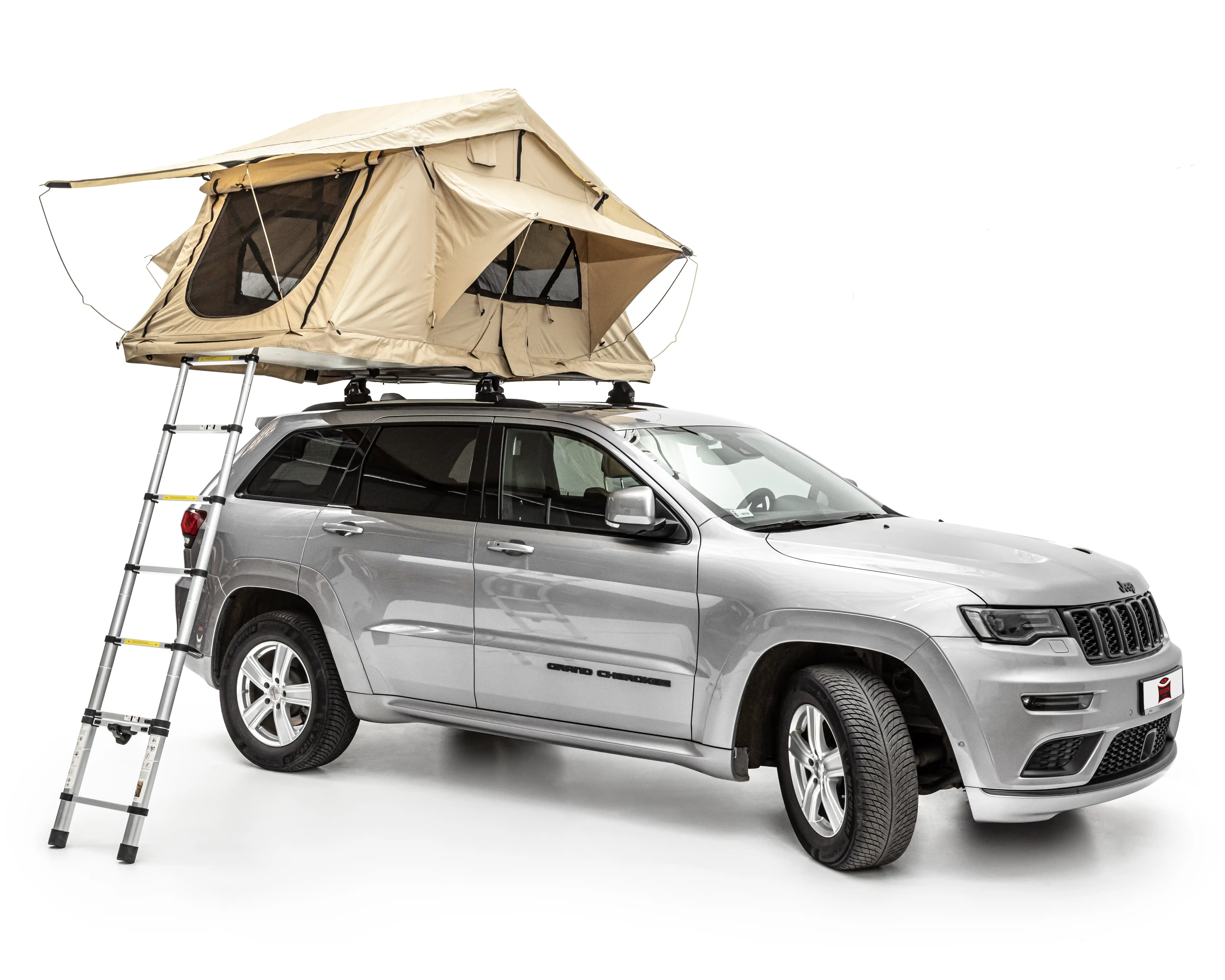 Taktelt Dragon 2.4 x 1.2 m – lett taktent for SUV, pickup, varebil og personbil 56 kg